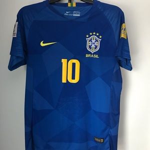 Neymar jr Brazil FIFA World Cup Jersey 2018